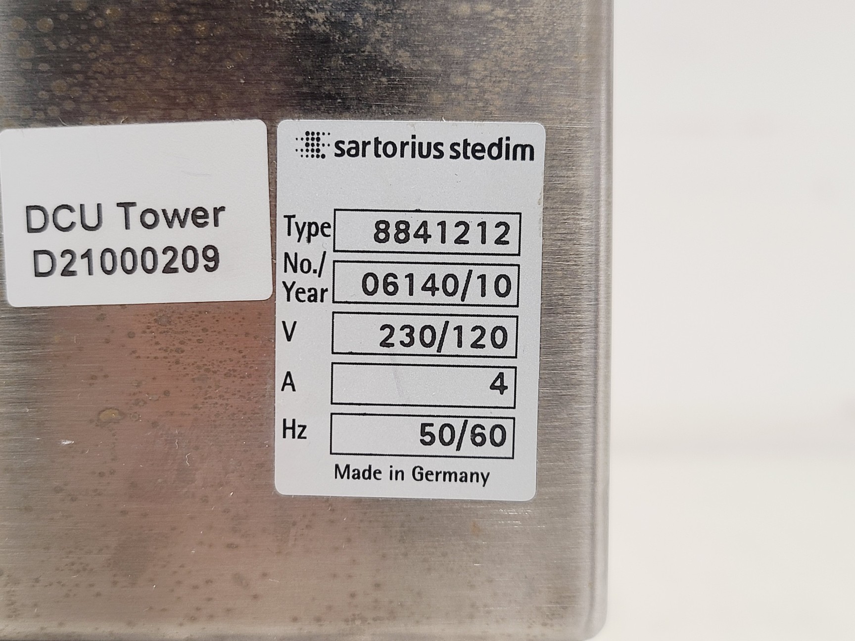 BIOSTAT Qplus — tabliczka DCU Tower 8841212