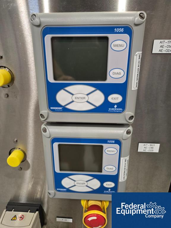 Dwa transmittery Rosemount Analytical 1056