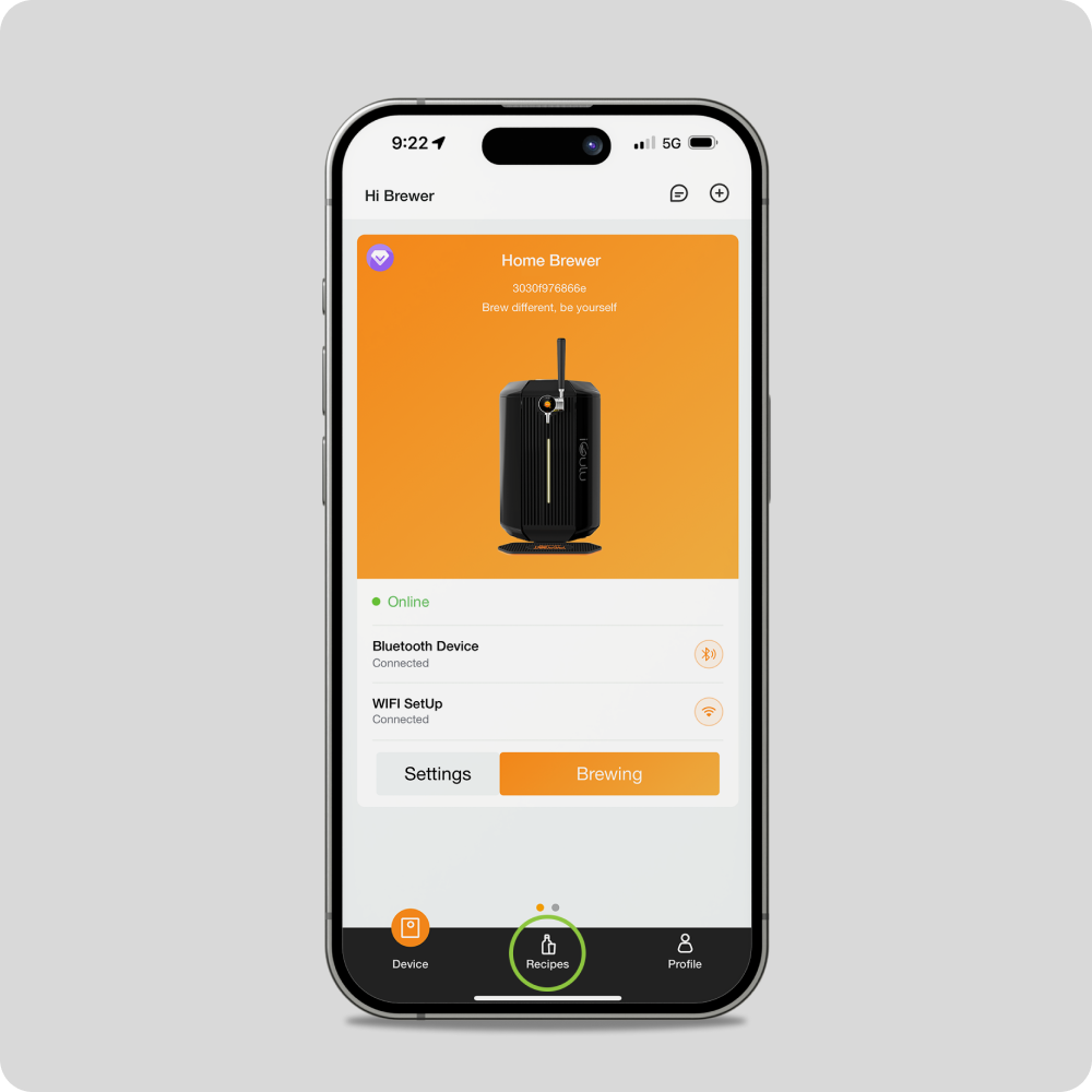 iGulu App — urządzenie i łączność