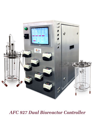ILS Automation AFC 927 Dual Bioreactor Controller — oficjalny materiał sprzętowy rodziny.