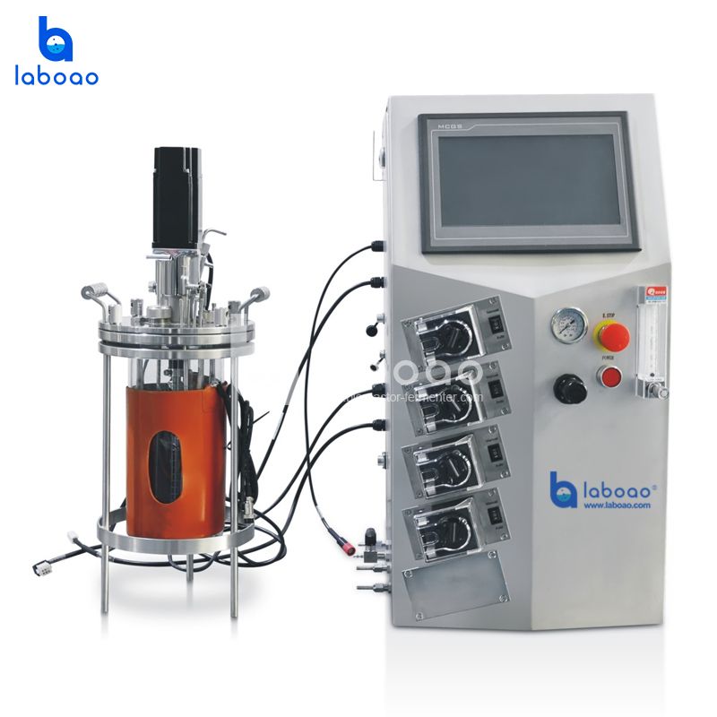 LABOAO XGC/XGJ Off-site Glass Bioreactor — widok 3 z materiałów producenta (800×800).