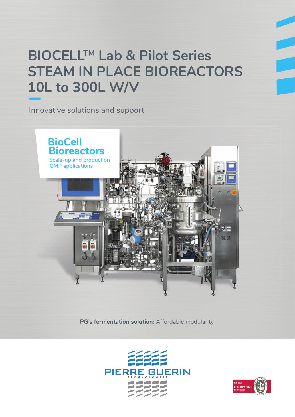 Pierre Guérin BIOCELL Lab & Pilot Series — oficjalna strona karty technicznej lub broszury producenta.