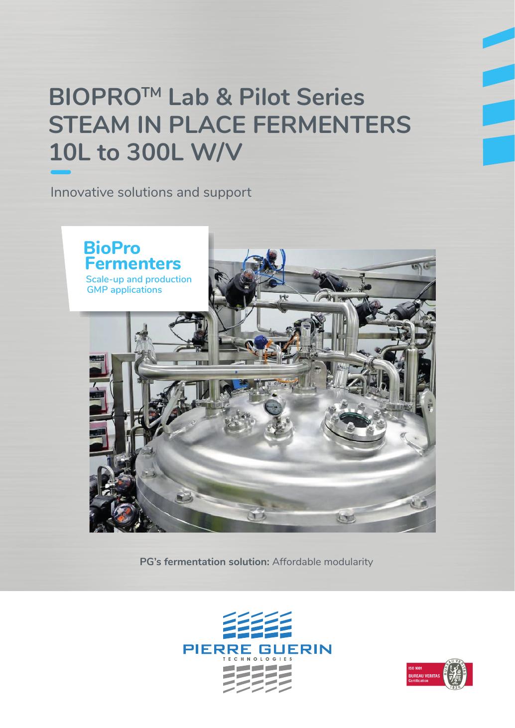 Pierre Guérin BIOPRO Lab & Pilot Series — oficjalna strona karty technicznej lub broszury producenta.