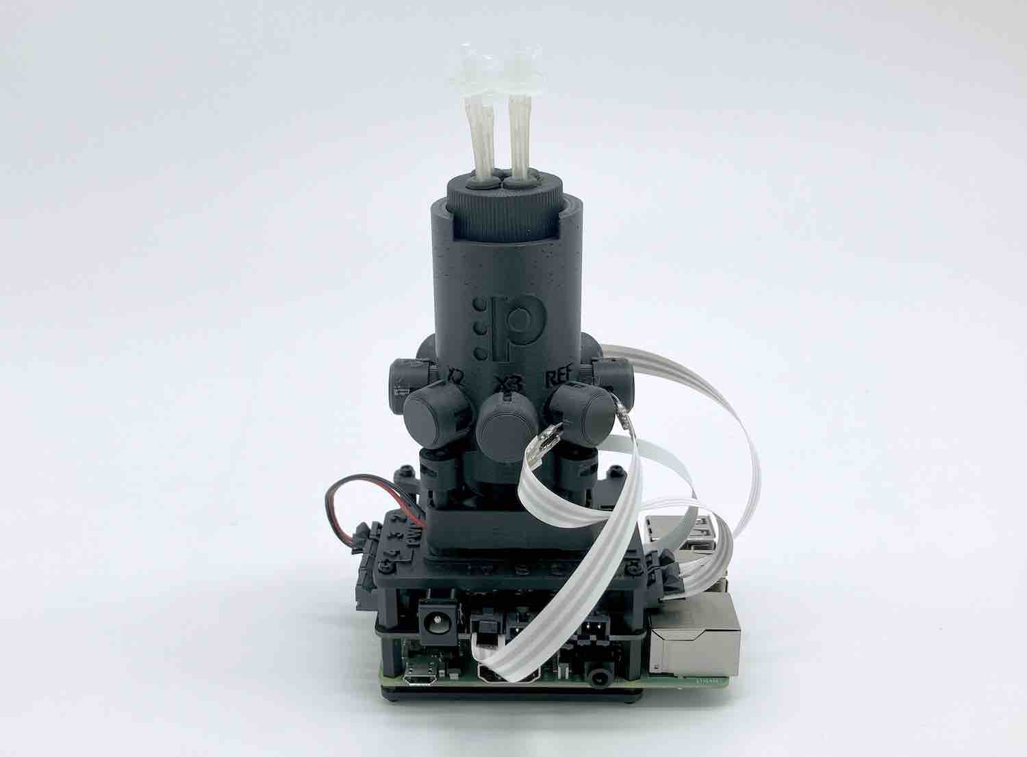 Pioreactor 20 mL v1.0 po montażu