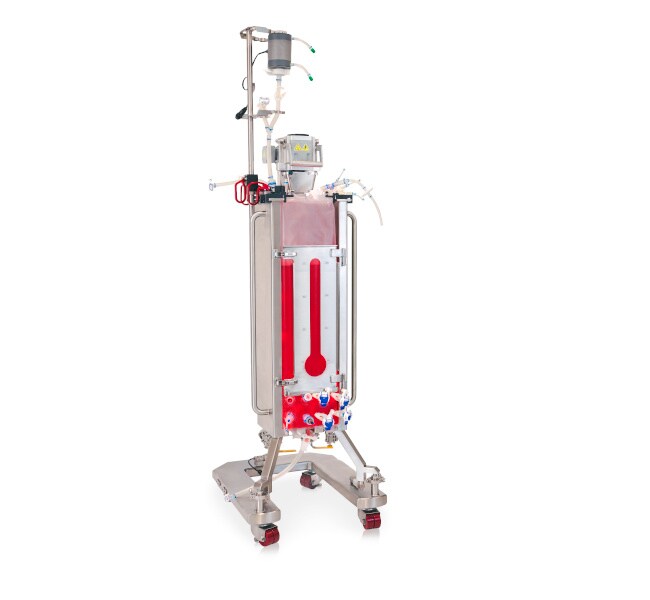 Thermo Scientific HyPerforma DynaDrive 50 L z support containerem, napędem, uchwytem BPC i panelem lokalnym
